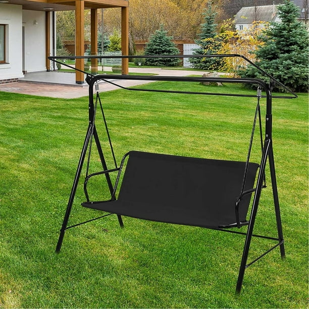 Funda de tela para asientos de jardín y patio, funda de repuesto para asientos de exterior, funda de tela para asientos de jardín y patio, impermeable, duradera, fácil de usar, para muebles