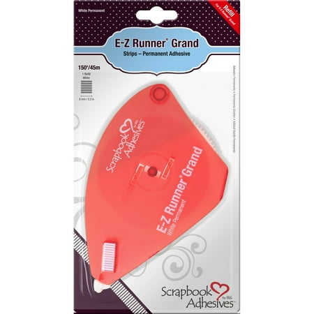 UPC: 0093616012512 | Scrapbook Adhesives by 3L: E-Z Runner Grand Refill – 150  Permanent White Strips – Refill  Double-Sided Adhesive  Scrapbooking Supplies  Arts & Crafts