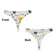 thumbnail image 3 of Fotbe Childish Dinosaur Tanga Sin Costuras para Mujer con Estampado – Panties Invisibles, Transpirables y Cómodos para Uso Diario-X-Small, 3 of 6