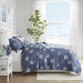 thumbnail image 5 of Harbor House Cotton 4 Piece King Coverlet Set with Navy Finish HH13-1836, 5 of 5