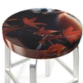 thumbnail image 3 of Hirioo Red Panda Autumn Branches for Round Bar Stool Seat Covers Washable Stool Cushion Slipcover Elastic Bar Chair Covers for 12-14 Inch Chair-12 inch, 3 of 7