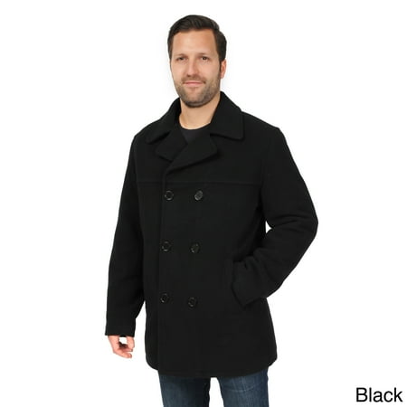 - excelled men's double breasted peacoat (tall sizes)