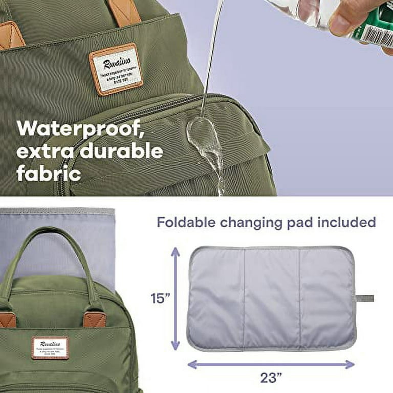 LV DIAPER BAG, LV DIAPER BAG Color: Green Material: Fabric …