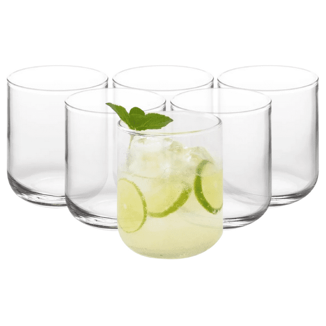 Capella Juego De 6 Vasos De Vidrio Soplado 308 ml. Cristar Capella