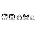 thumbnail image 1 of Amdohai Family Car Decals Stickers for Car Windows Bumper Phone Notebook Vinyl Decal, 1 of 6