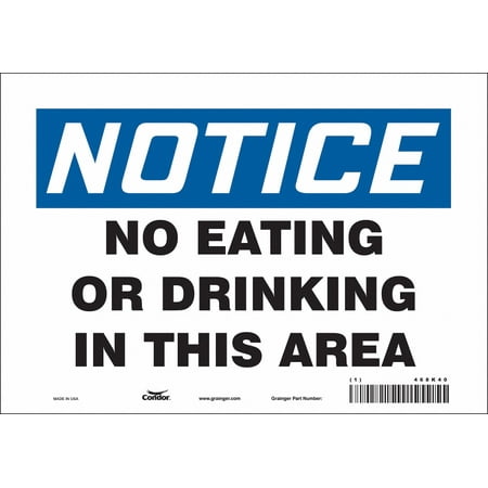 

Condor Safety Sign 7 in x 10 in Vinyl 468K40 468K40 ZO-G5598238