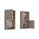 thumbnail image 5 of Gabinete de Baño Aqua , Bardolino, con Puerta Abatible X2, 5 of 6