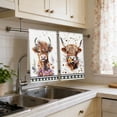 thumbnail image 4 of 2 PCS Highland Cow Kitchen Towels, Absorbent Highland Cattle Dish Towels, 24 X 16 Inch Highland Cow Gifts Hand Towel for Farmhouse Kitchen Bathroom Decor, 4 of 6