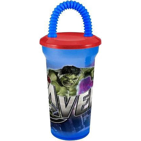 Marvel Avengers 17oz. Fun Sip Tumbler Water Bottle