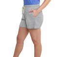 thumbnail image 2 of Hanes Womens Essentials Cotton Jersey Shorts, M, Light Steel, 2 of 4