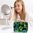 thumbnail image 6 of Cosmetic Storage Bag with Zipper, Printed Design | Makeup Organizer, Travel Organizer, Small Makeup Organizer, Small Travel Pouch for Ladies and Girls, 6 of 6