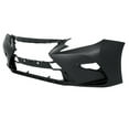 thumbnail image 2 of CAPA For 16-18 ES300h/ES350 USA Built Front Bumper Cover w/Park Sensor Holes, 2 of 5