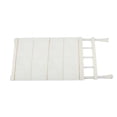 thumbnail image 1 of Adjustable Storage Rack Space Saving Compartment Collecting Shelf Organizer White for Wardrobe Cupboard, 1 of 7
