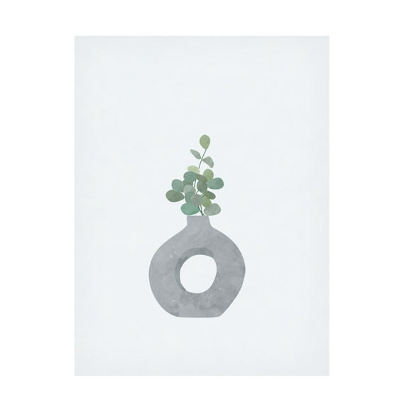 Trademark Fine Art Sarah Manovski Scandi Japandi House plant 2 Canvas Wall Art