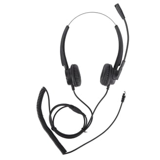 Noise Cancelling Office Headset Wantek RJ9 Mono Telephone Headset