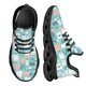 thumbnail image 1 of Zapatillas deportivas dentales ligeras con cordones y plataforma, con estampado dental médico, para correr al aire libre para mujer., 1 of 6