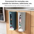 thumbnail image 7 of Plastic Bag Holder | Durable Plastic Wall Mount Kitchen Grocery Bag Storage Organizer | Smudge Proof, Fingerprint Resistant by Elapind, 7 of 7