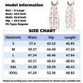 thumbnail image 2 of Fgvctg Easter Jumpsuits for Women Dressy Wide Leg Pant Easter Eggs Spaghetti Straps Vintage Bunny Graphic Jumpsuits Sleeveless Bib Overalls Spring Rompers Clothing With Pockets Beige 3XL, 2 of 5
