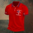 thumbnail image 4 of XDZJLR Men Polo Shirts 4Th Of July Patriotic Short Sleeve Casual Comfort Commemorative Graphic Collared Independence Day 250Th Anniversary Shirt Men S-5Xl, 4 of 5