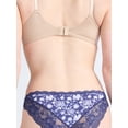 thumbnail image 4 of Joyspun Women's Microfiber and Lace Cheeky Panties, 3-Pack, Sizes XS-3XL, 4 of 8
