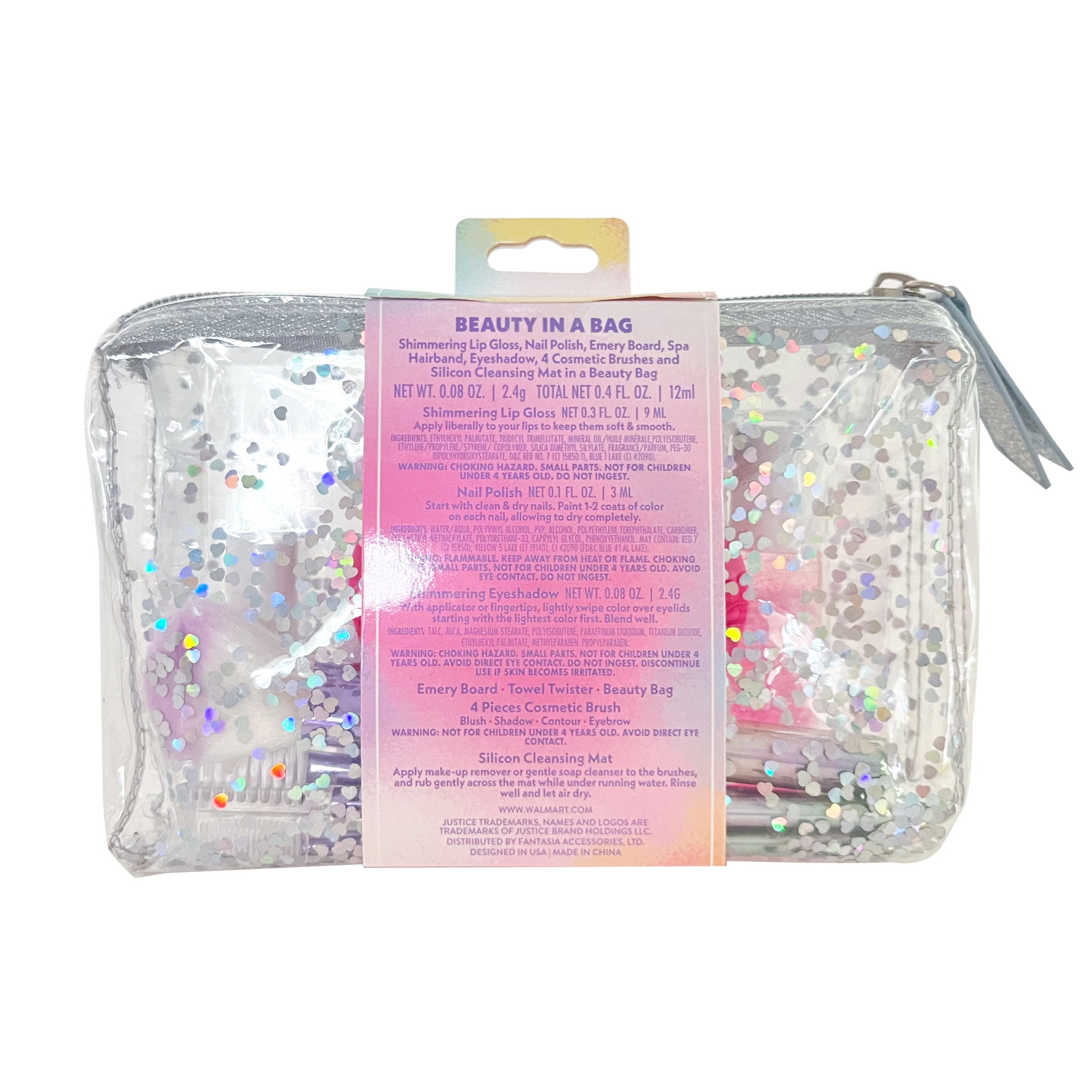 JUSTICE ジャスティス　YOU BEAUTY ユービューティー Justice Beauty in a Bag - Walmart.com