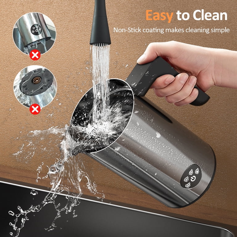 TINANA 4-in-1 Milk Frother for Hot and Cold Foam photo 7
