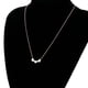 thumbnail image 3 of Collar para mujer, Joyas para mujer, Joyas para mujer Belleza Mujer Collar de cadena con colgante de tres corazones de acero inoxidable el collar, 3 of 4