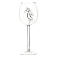 thumbnail image 2 of Unique Red Glass Champagne Glasses Glassware Goblet for Wedding KTV Bar hippocampus, 2 of 8