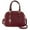 Burgundy, variant on Montana West Small Top Handle Purse for Women Crossbody Satchel Handbag Barrel Bag, Light Green