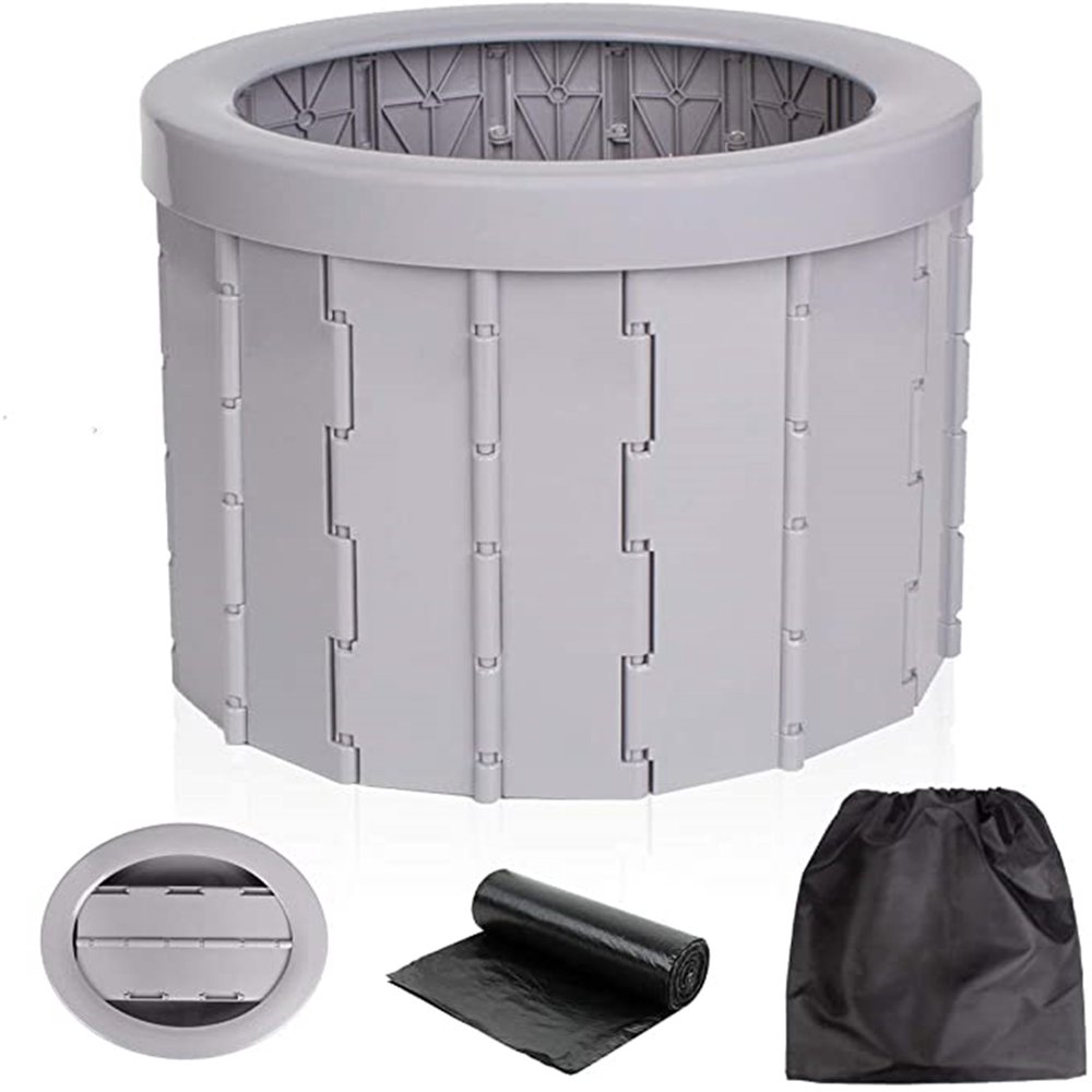 Portable Toilet Camping Outdoor Car Folding Stool,Toilet for Camping
