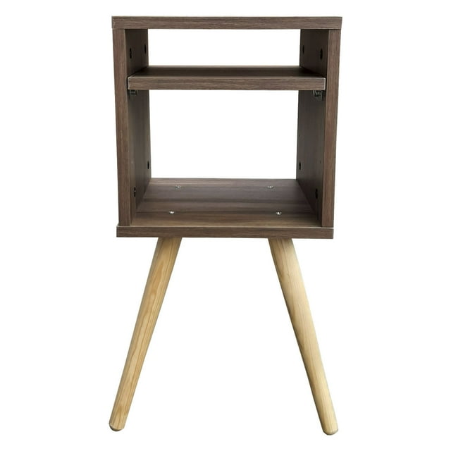 Buro Smart Hogare o Mesa De Noche Parota Hogare Buro Smart Hogare