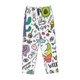 thumbnail image 4 of Fotbe Fun Animal with Unicorn Women's Pajama Pants,Sleepwear Pants,Pj Bottoms Drawstring And Pockets-Small, 4 of 9