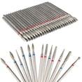 thumbnail image 2 of Juego de brocas de diamante para uñas, 8 Uds., broca limpiadora de cutículas para eliminación de Gel acrílico para uñas, cortador de fresado, accesorios para máquina de manicura Tan Jianjun unisex, 2 of 2