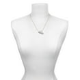 thumbnail image 3 of Delight Jewelry Silvertone Horse - Outline Mother & Daughter Heart Necklaces (Set of 2), 19"+2", 3 of 4