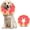 Grapefruit, variant on Inflatable Dog Cone Alternative for After Surgery - Soft Protective Donut Collar Prevents Licking & Allows Eating, Comfortable Recovery E-Collar Alternative for Small Medium Large Dogs (Blue,XS)