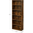 VASAGLE Cube Storage Organizer 6Tier Bookshelf Bookcase with