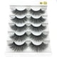 thumbnail image 5 of False Eyelashes Clusters Natural Strip Lashes Adhesive Reusable Natural Volume Luxury Makeup 5Pair 3D False Lashes Strip Eyelashes Long Natural Party(Buy 2 save 10%）, 5 of 7