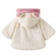 thumbnail image 4 of Abrigo De Invierno Para Niños Pequeños Chaquetas De Abrigo Para Niñas Color Sólido Felpa Flores Lindas Orejas De Conejo Sudadera Con Capucha Abrigo Grueso Capa Blanca Odeerbi LM103-3785, 4 of 6