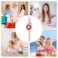 thumbnail image 6 of Personal Fan with Wrist Strap, Cute Cat Shaped Wrist Fan, USB Rechargeable Wearable Watch Fan, 3 Speed Adjustable Portable Mini Fan with Foldable Head for Outdoor Travel and Daily Use, Pink, 6 of 7
