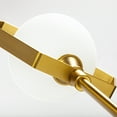 thumbnail image 7 of Mercana Desousa II 33.9"Lx8.8"Wx28"H Brass Metal Multi-Arm 3 Light Chandelier, 7 of 7