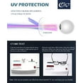 thumbnail image 3 of CGID Fake Non Prescription Glasses Clear Transparent Frame UV400 Protection,CN82, 3 of 5
