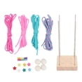 thumbnail image 1 of Kit Para Hacer Bolas De Paracord, Uso Versátil, Cuentas De Colores, Cubos, Varillas De Acero Inoxidable, Herramienta Para Tejer Puño De Mono, Base De Madera De Haya Para, 1 of 7
