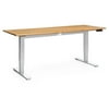 OFM Height Adjustable 72" Work Table in Platinum and Amber