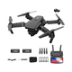 thumbnail image 1 of Drone  Control Remoto Con Par Cámara 4k Quadcopter + 2 baterías, Negro, 1 of 5