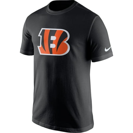 UPC 640135116667 product image for Nike Men's Cincinnati Bengals Essential Logo Black T-Shirt | upcitemdb.com