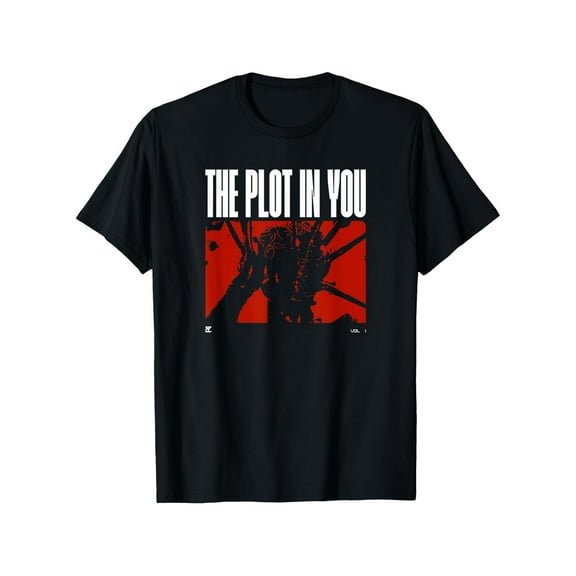 [The Plot in You Band Tee] The Plot in You Vol. 1 - 100% Cotton Crew Neck Band T-Shirt - Black, Sizes S-XXXL, 180G