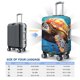 thumbnail image 4 of Fotbe Colorful Underwater Sea Turtle Funda Protectora para Equipaje, Antirrayones y Resistente a la Suciedad, Compatible con Maletas de 18 a 32 Pulgadas-Small, 4 of 7