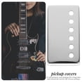 thumbnail image 3 of MasteelfCA 2pcs Guitar Pickup Covers for Electric Guitar (Silver), 3 of 8