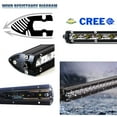 thumbnail image 2 of Behind Grille Upper Mount 32-Inch LED Ultra Slim Light Bar Kit For 2014-up Toyota 4Runner, Includes (1) 90W High Power LED Lightbar & Behind Grill Mounting Brackets, 2 of 9
