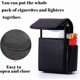 thumbnail image 2 of Cigarette case leather with lighter holder, cigarettes box cigarette box (black), 2 of 5
